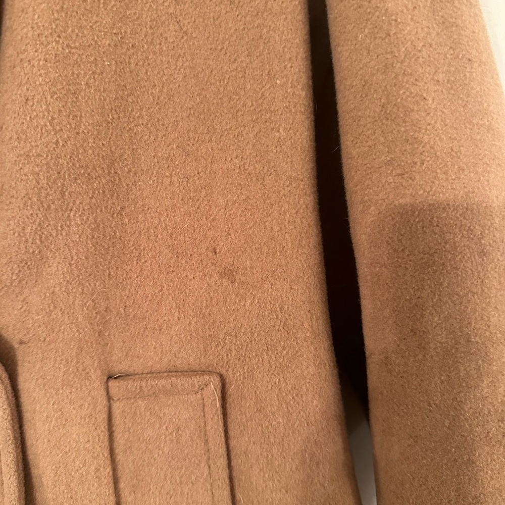 Women’s Old Navy Camel Wool Blend‎ Peacoat Jacket - Size M - Picture 4 of 8